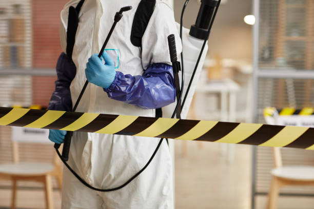 Professional Blood Cleanup technician working in Fairfax, IA